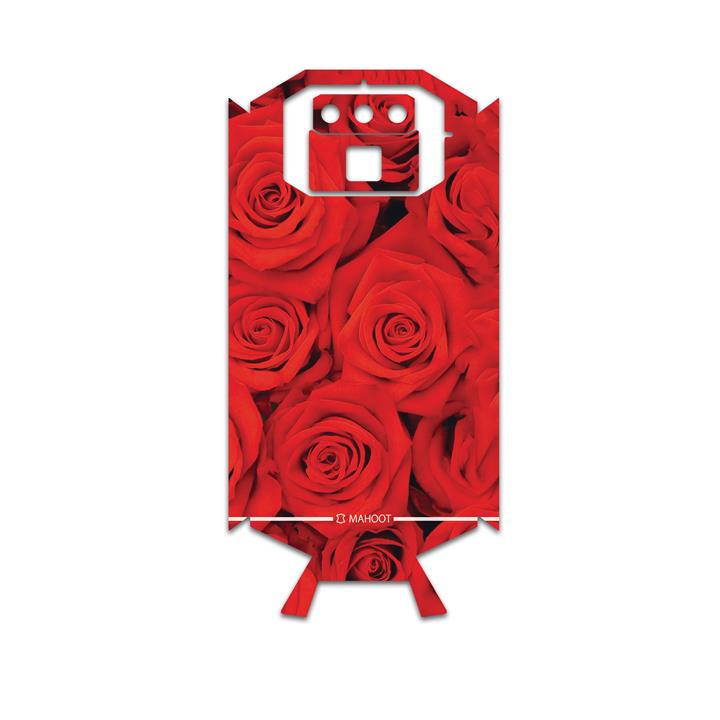 برچسب پوششی ماهوت مدل Red-Flower مناسب برای گوشی موبایل دوجی S70 MAHOOT Red-Flower Cover Sticker for Doogee S70